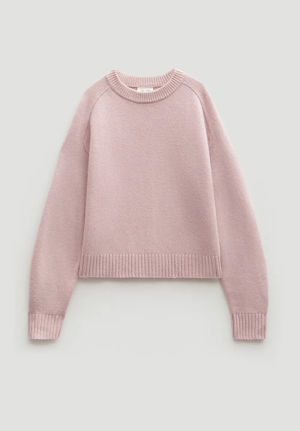 hush Jumpers & Cardigans|Nina Merino Wool Jumper Blush Pink