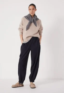 hush Jumpers & Cardigans|Nina Merino Wool Jumper Oatmeal