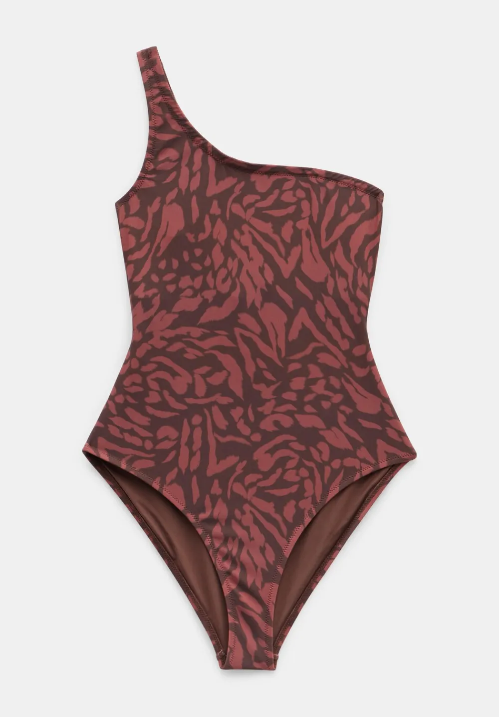 hush Swimwear & Beachwear|Oakley One Shoulder Swimsuit Sunbaked Animal