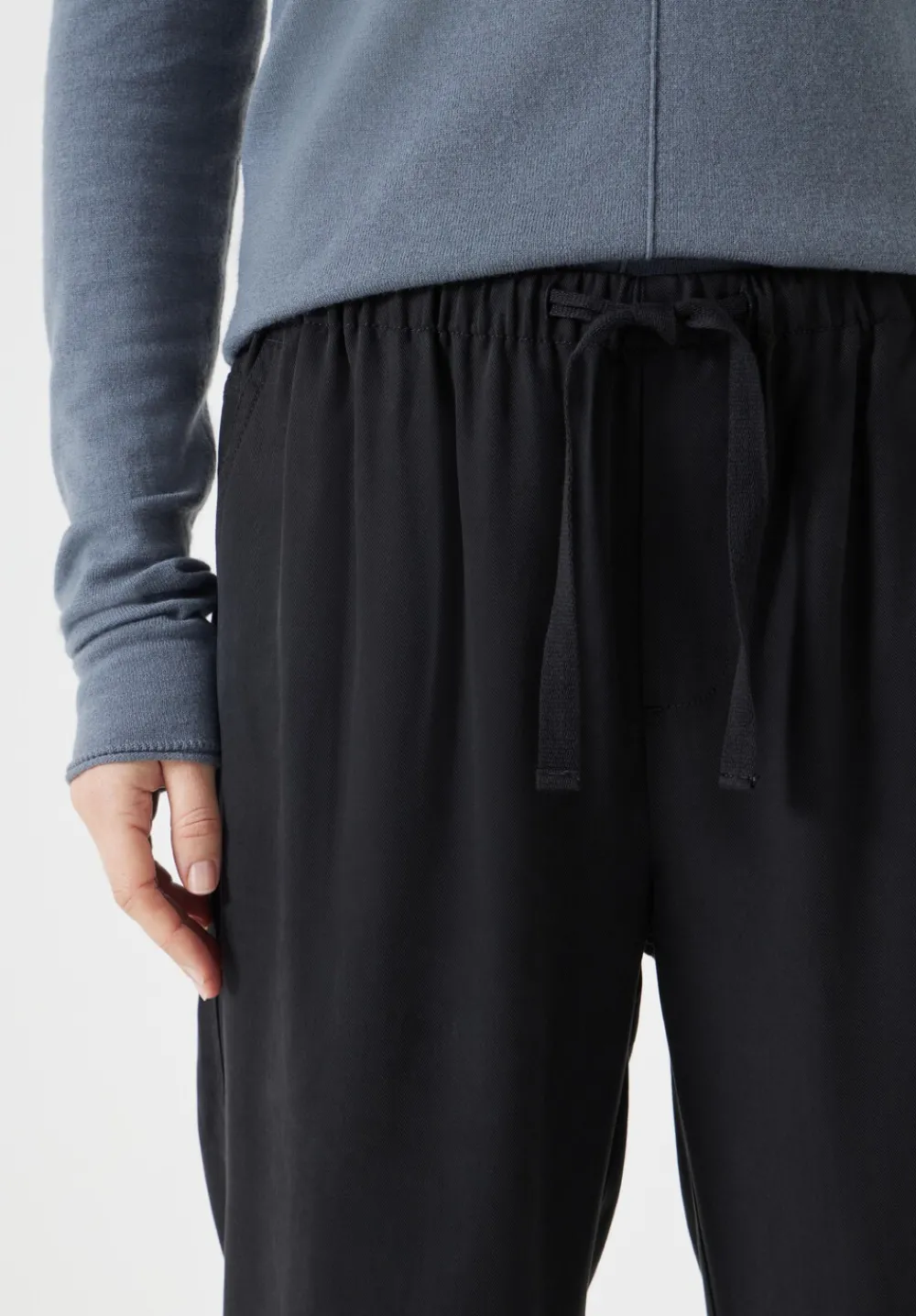 hush Trousers|Paloma Pull On Trousers Black