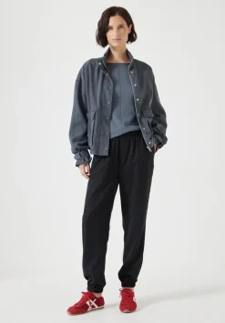 hush Trousers|Paloma Pull On Trousers Black