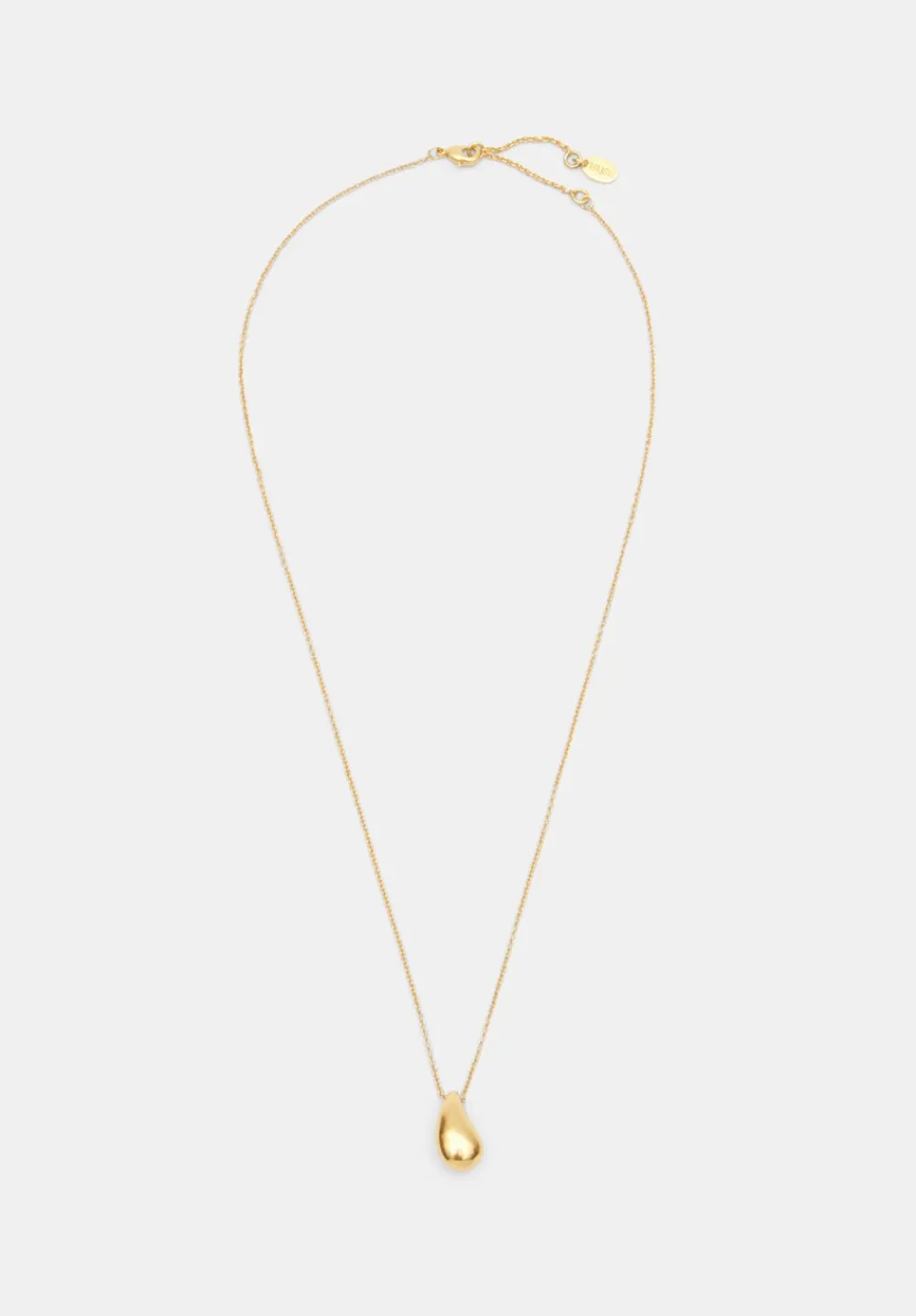 hush Jewellery|Parker Chunky Teardrop Pendant Necklace Gold