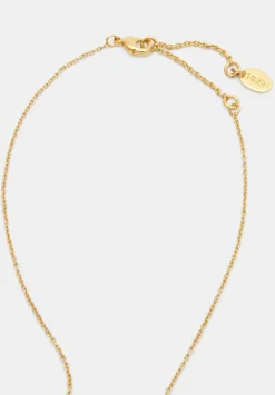 hush Jewellery|Parker Chunky Teardrop Pendant Necklace Gold