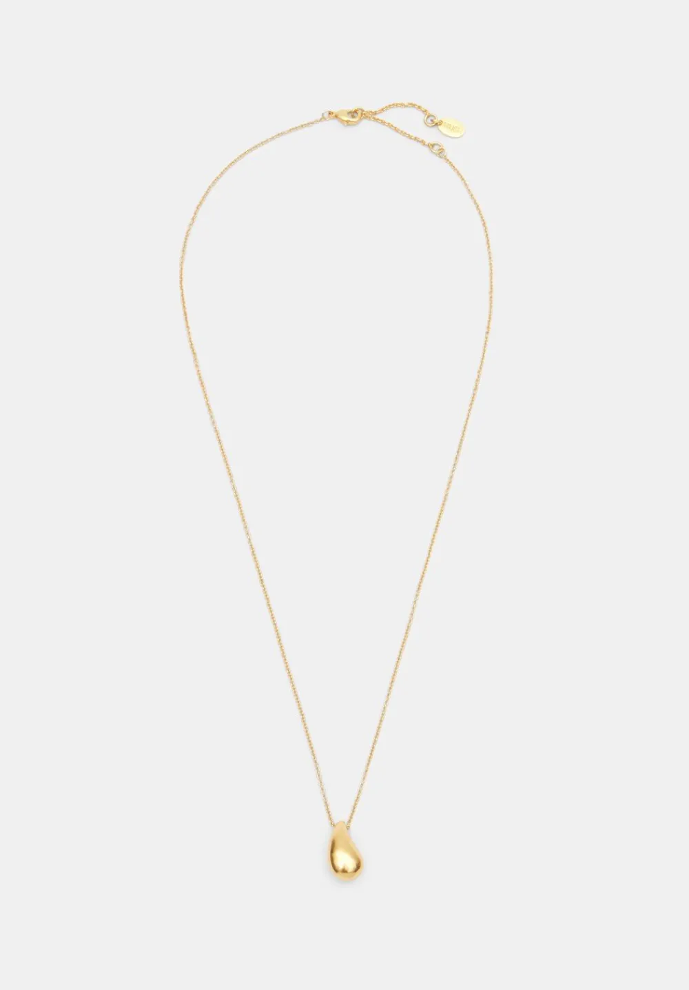 hush Jewellery|Parker Chunky Teardrop Pendant Necklace Gold