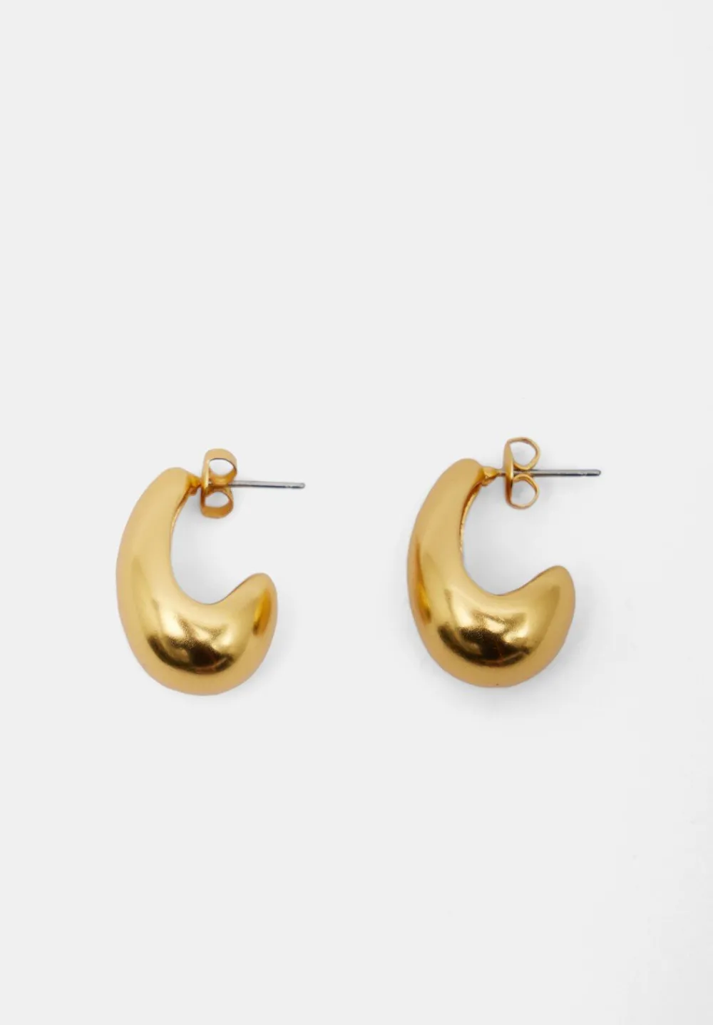 hush Jewellery|Parker Teardrop Hoop Earrings Gold
