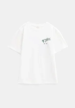 hush Tops & T-Shirts|Pickled Graphic T-Shirt Off White