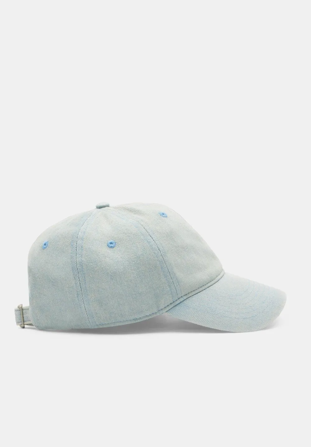 hush Hats|Polly Denim Baseball Cap Faded Denim