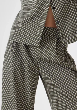 hush Shorts|Printed Bermuda Short Green Mini Geo