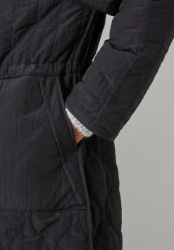 hush Jackets & Coats|Quilted Reversible Jacket Black/Burgundy Red