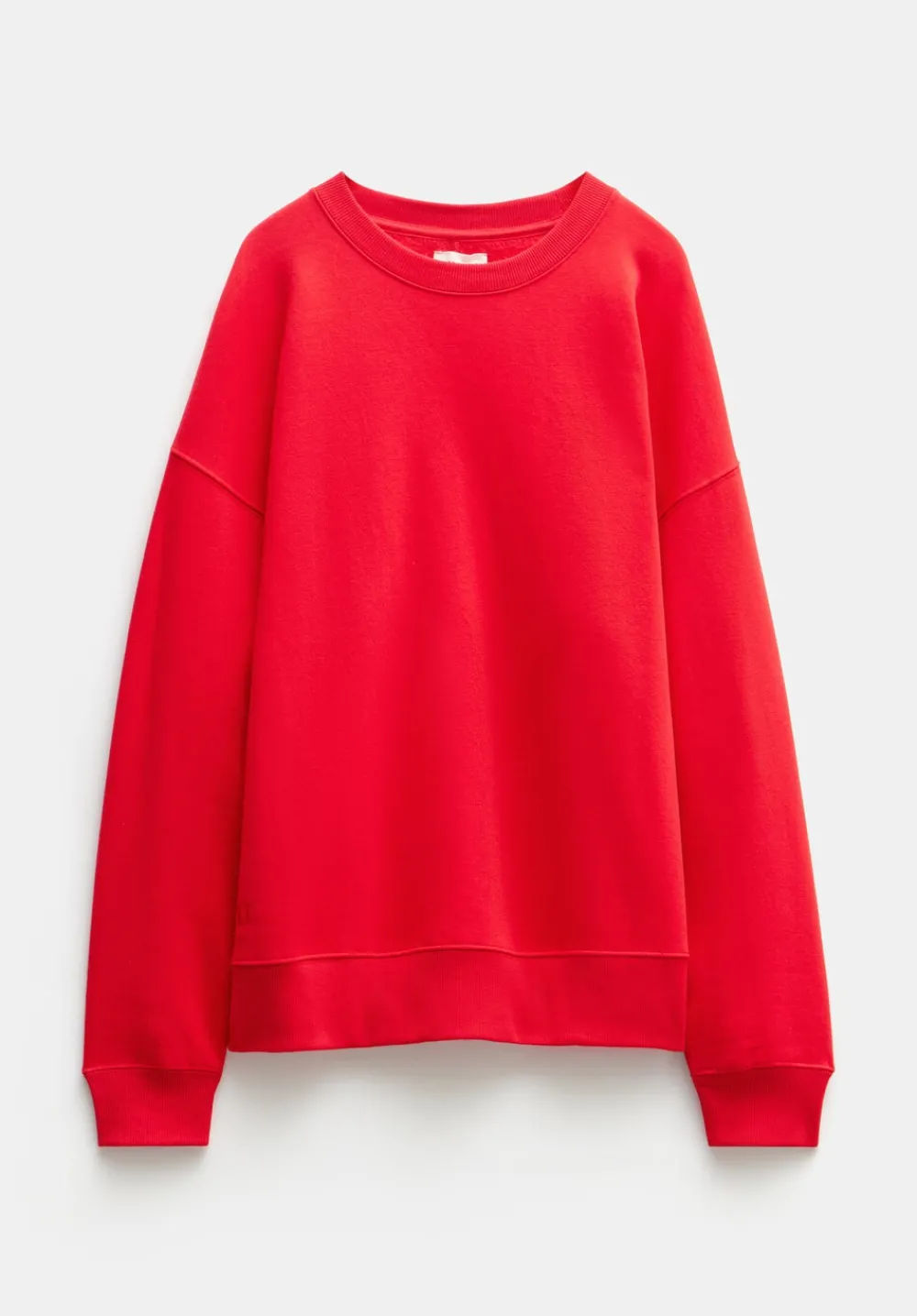 hush Sweatshirts & Hoodies|Quinn Oversized Sweatshirt Bright Red