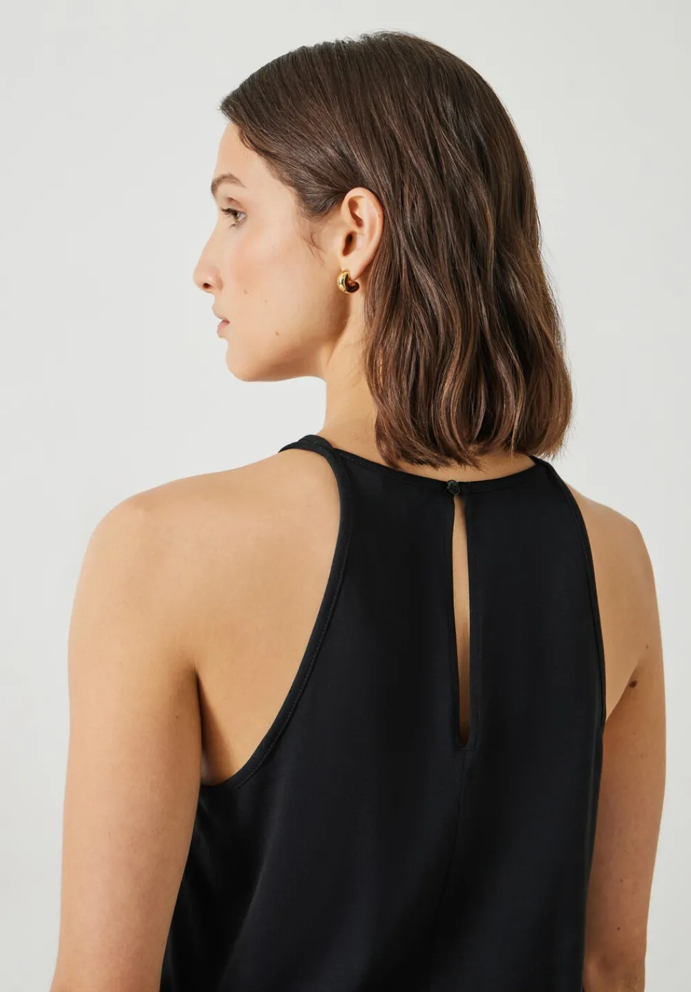 hush Jumpsuits|Racer Back Jersey Jumpsuit Black