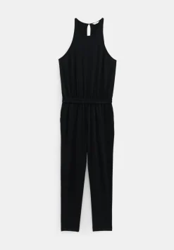 hush Jumpsuits|Racer Back Jersey Jumpsuit Black