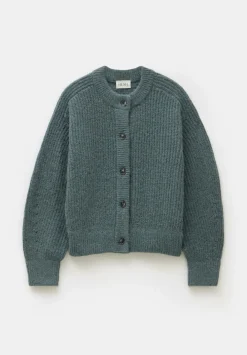 hush Jumpers & Cardigans|Raven Wool Blend Cardigan Sage Green