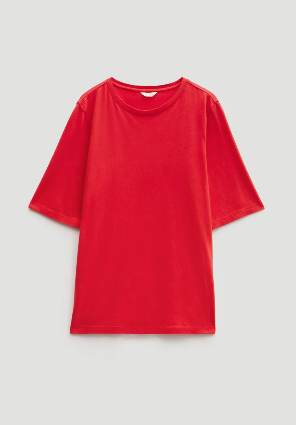 hush Tops & T-Shirts|Reece Drapey T-Shirt Bright Red
