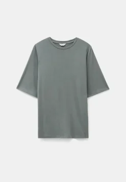 hush Tops & T-Shirts|Reece Drapey T-Shirt Sage Green