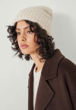 hush Hats|Riley Rib Beanie Cream