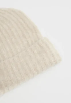 hush Hats|Riley Rib Beanie Cream