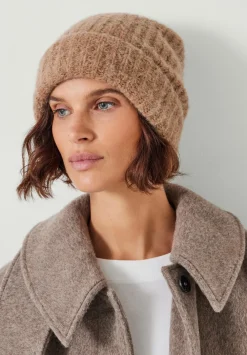 hush Hats|Riley Rib Beanie Camel