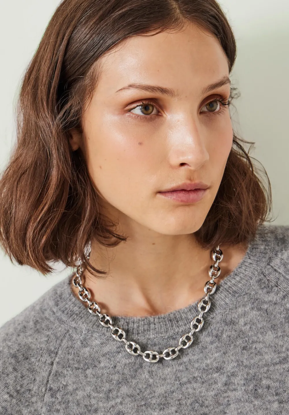 hush Jewellery|Rima Chain Necklace Silver