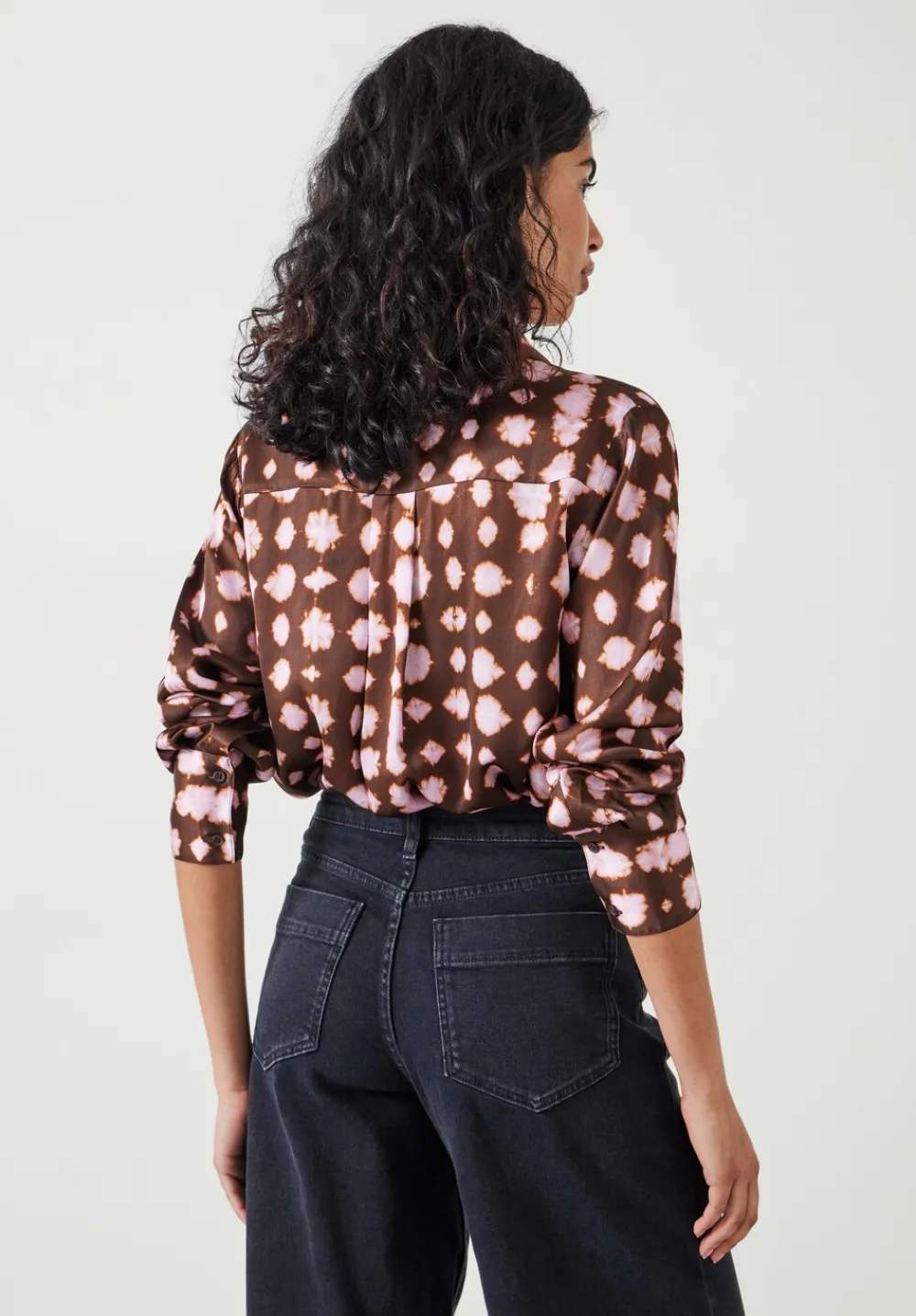 hush Shirts & Blouses|Rita Shirt Geo Tie Dye