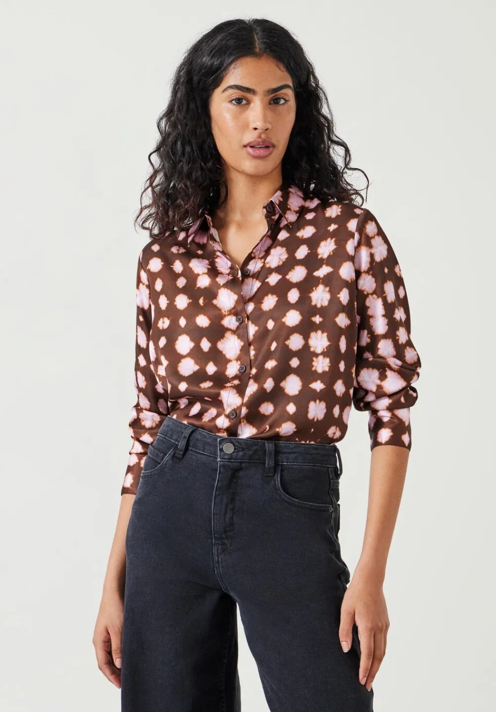 hush Shirts & Blouses|Rita Shirt Geo Tie Dye