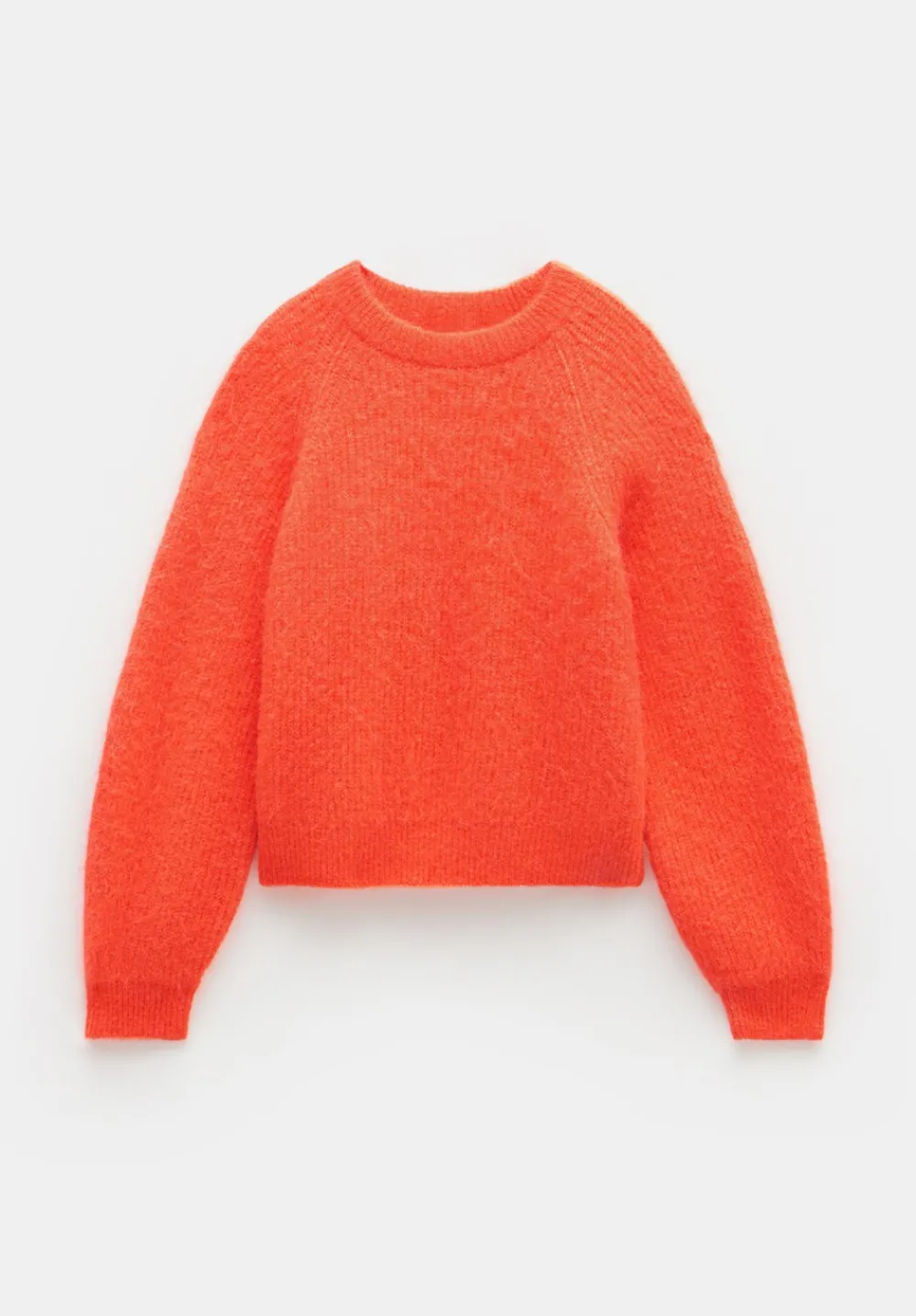 hush Jumpers & Cardigans|River Brushed Boxy Jumper Peach Orange