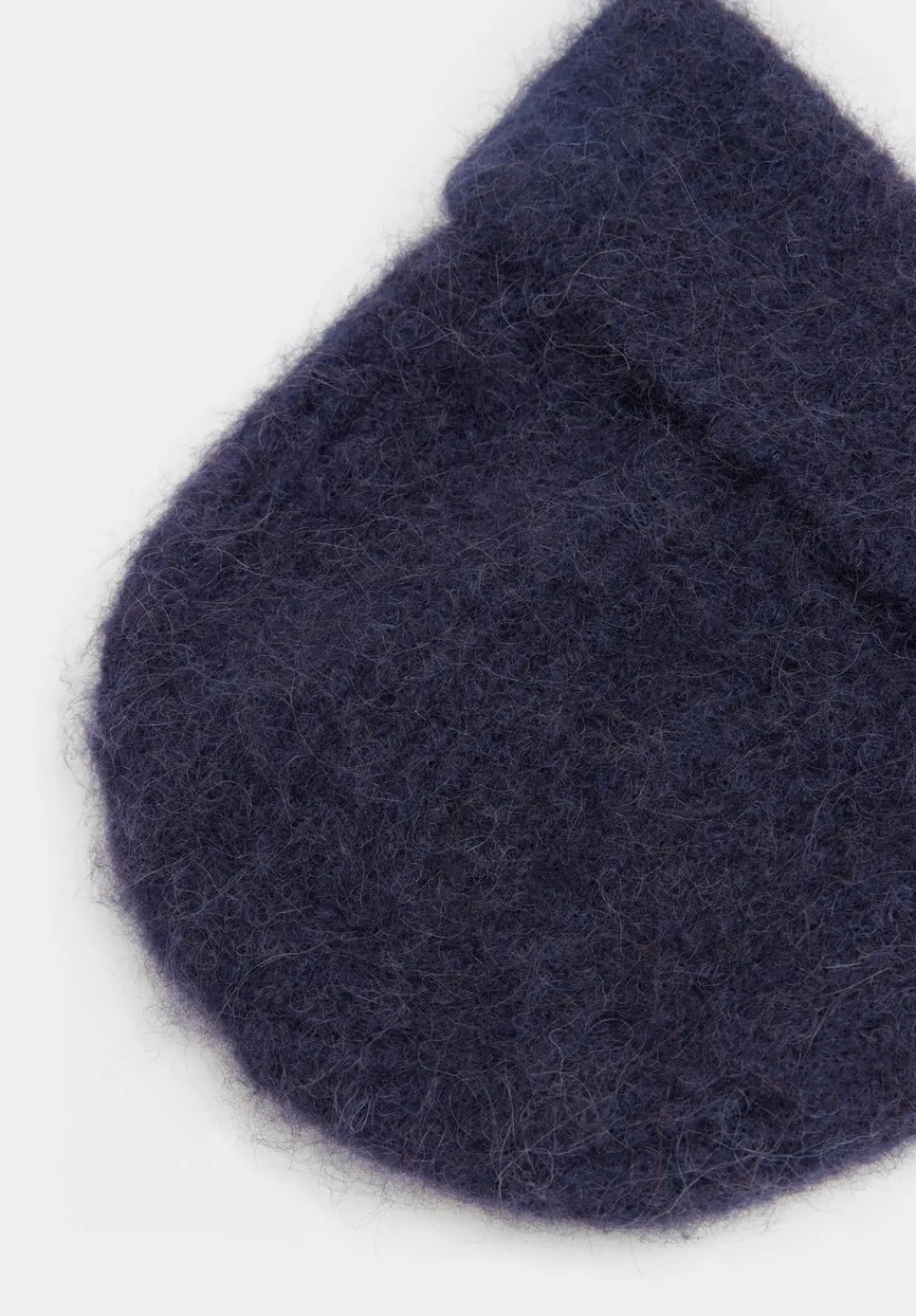 hush Hats|River Rib Alpaca Blend Beanie Midnight Navy