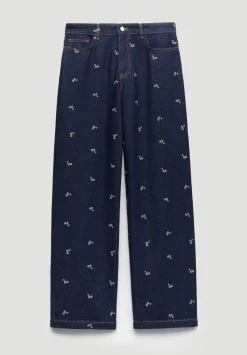 hush Jeans|Romy Embroidered Floral Jeans Rinse washRinse wash