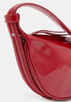 hush Bags|Rory Crescent Leather Crossbody Bag Red