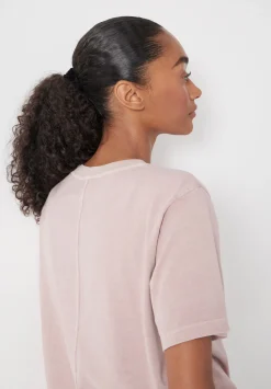 hush Tops & T-Shirts|Rosie Regular Fit Cotton T-Shirt Rosewood Pink