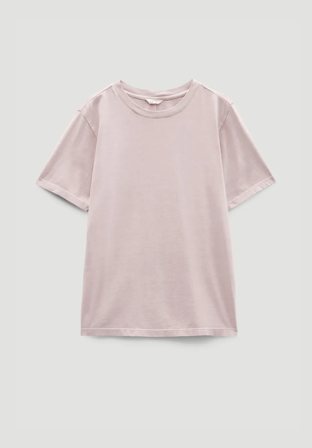 hush Tops & T-Shirts|Rosie Regular Fit Cotton T-Shirt Rosewood Pink