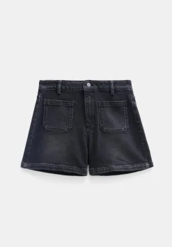 hush Shorts|Rowan Denim Shorts Washed Black
