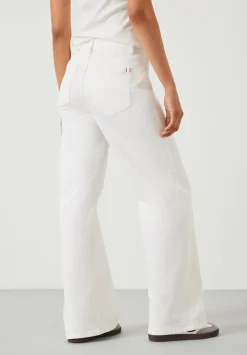 hush Jeans|Rowan Flared Jeans White