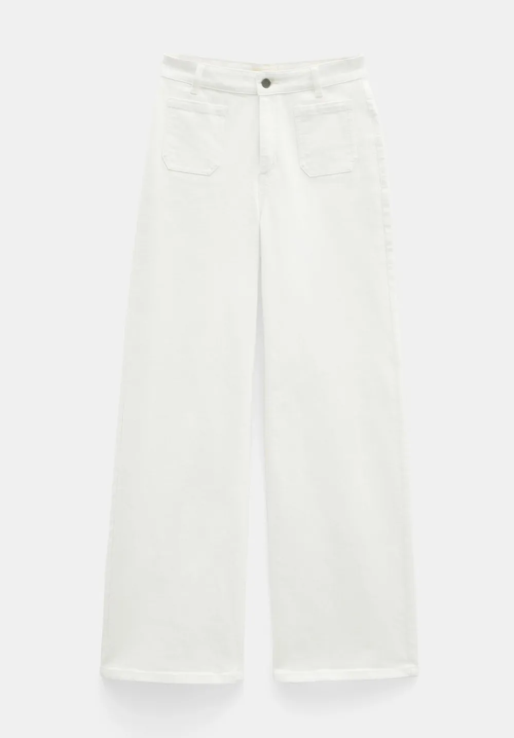 hush Jeans|Rowan Flared Jeans White