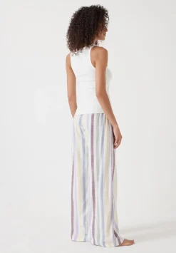 hush Pyjamas & Nightwear|Rudie Stripe Trouser Pyjama Set Multicolour Stripe