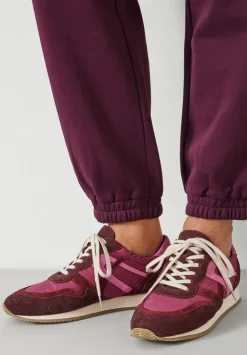 hush Trainers|Rylee Retro Trainer Berry Pink