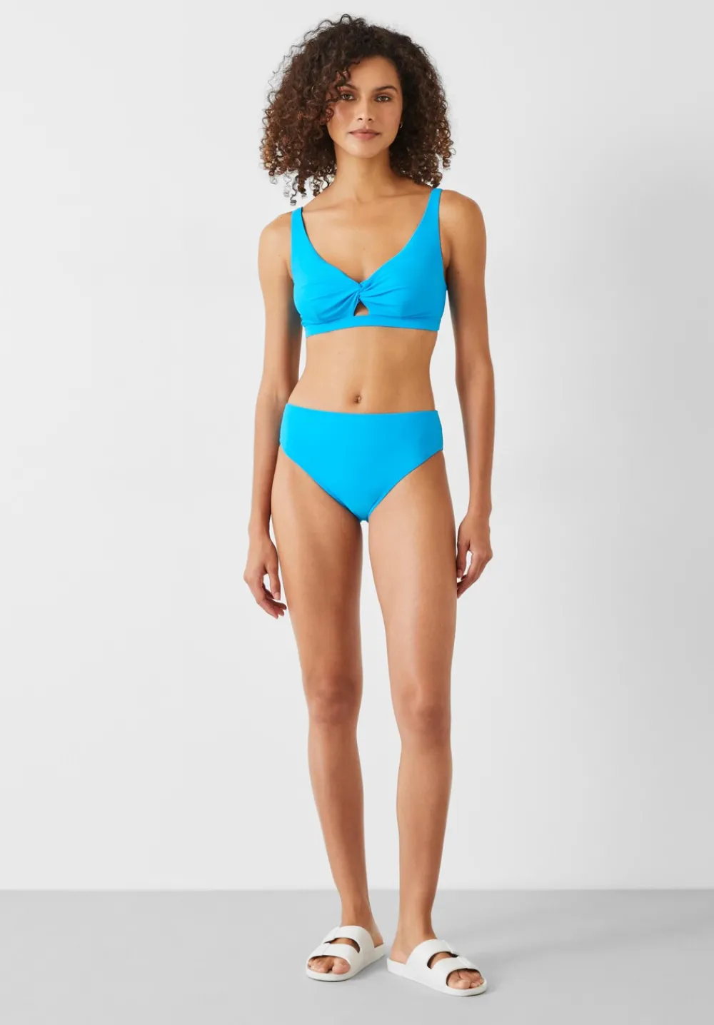 hush Swimwear & Beachwear|Sabrina Twist Bikini Bottoms Turchese