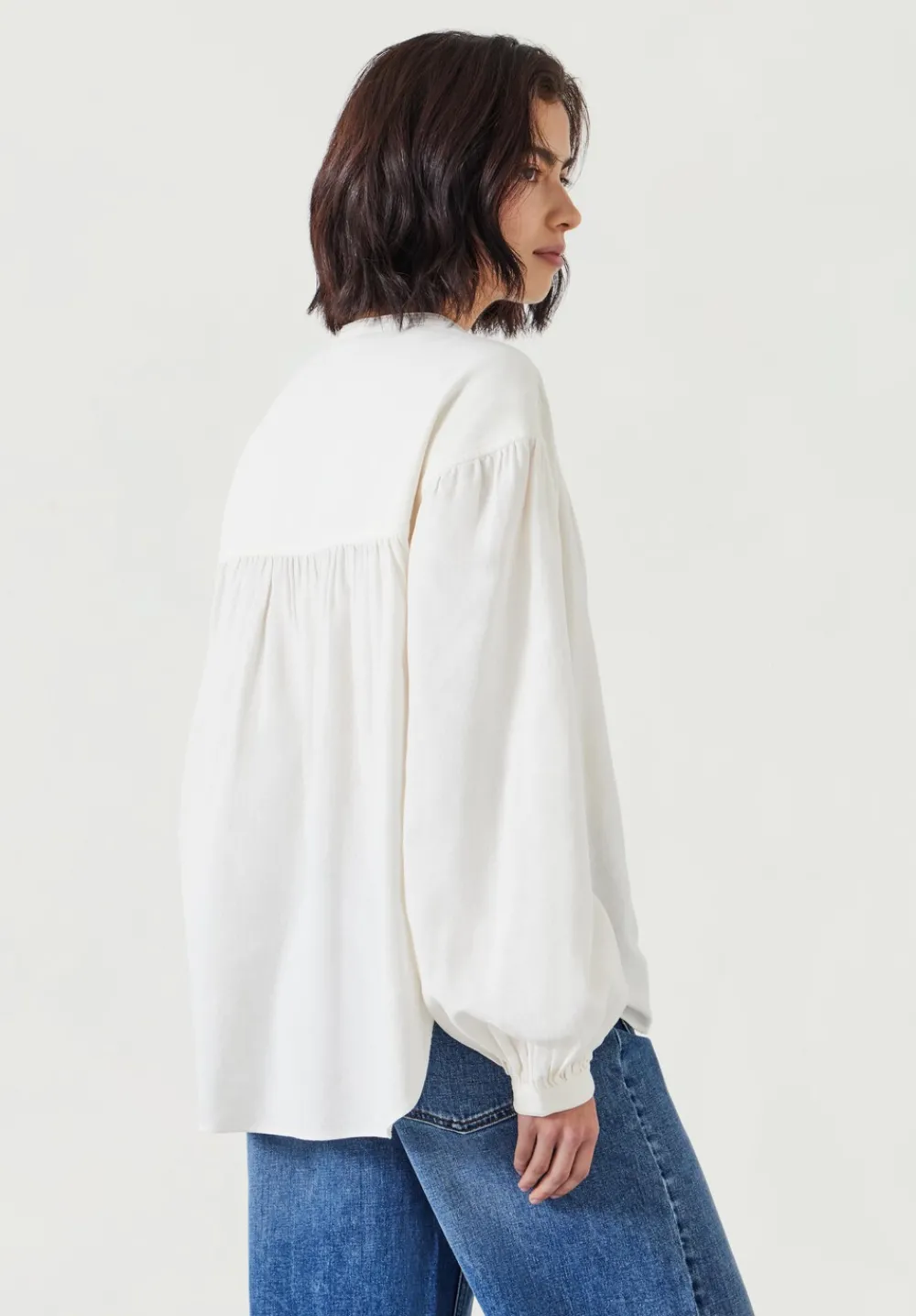 hush Shirts & Blouses|Samantha Blouse Natural Marl