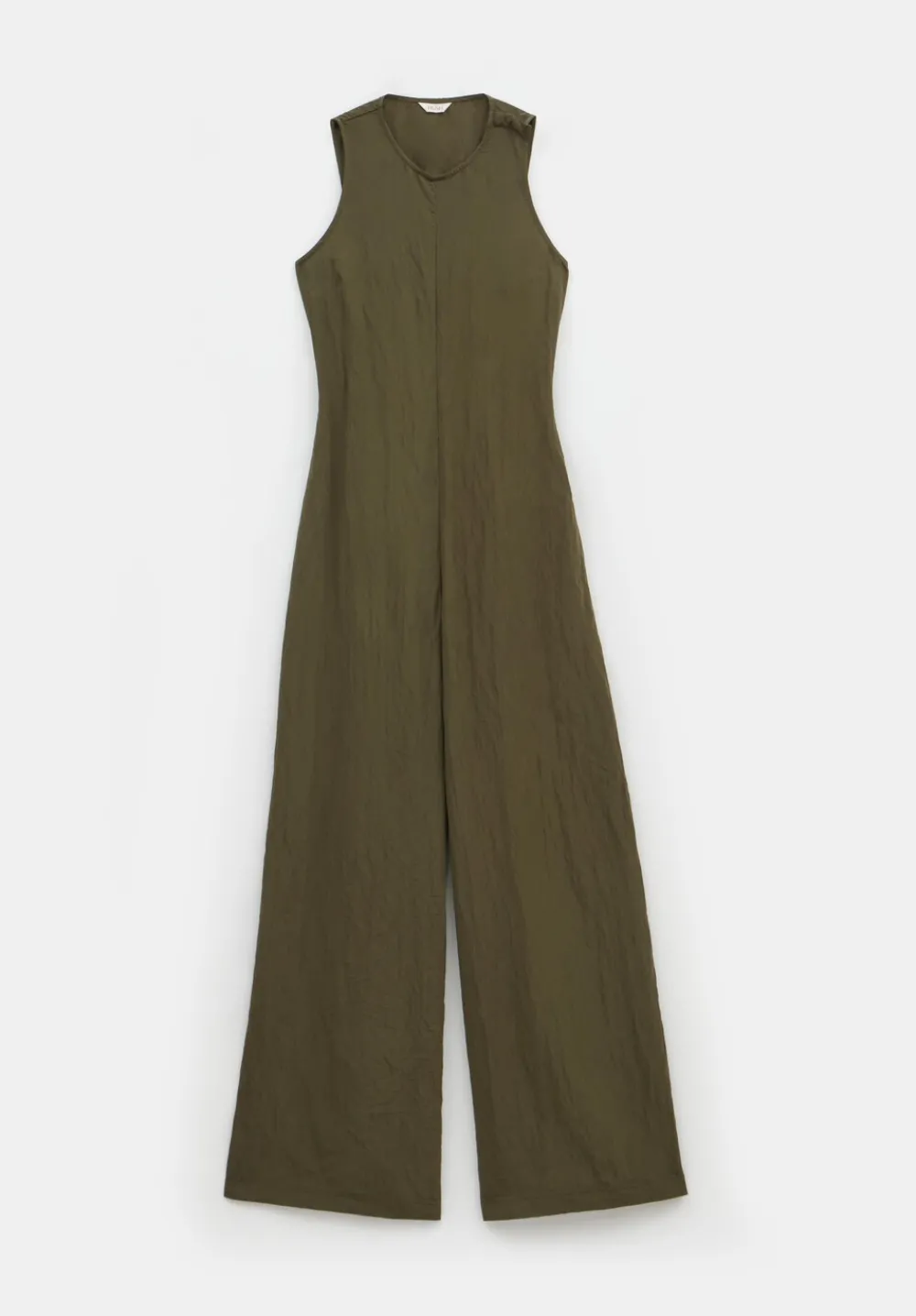 hush Jumpsuits|Sandy Fluid Wide Leg Jumpsuit Dark Green