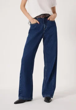hush Jeans|Saskia Straight Seamed Jeans Rinse wash