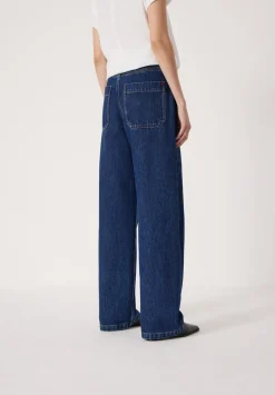 hush Jeans|Saskia Straight Seamed Jeans Rinse wash