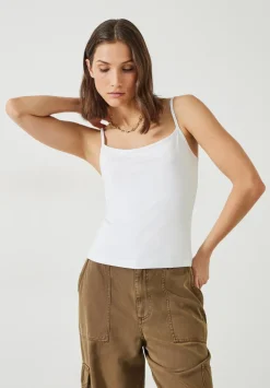 hush Tops & T-Shirts|Sayla Cami Top White