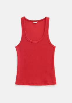 hush Tops & T-Shirts|Scoop Neck Vest Tomato Red