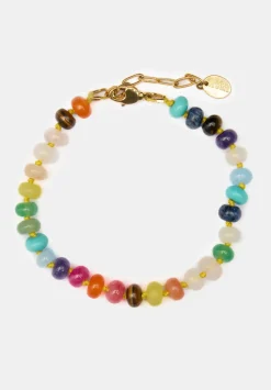 hush Jewellery|Semi Precious Beaded Bracelet Multi colour