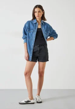 hush Shorts|Shorts Denim Shorts Washed Black