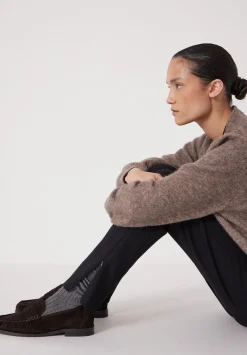hush Joggers & Leggings|Slim Ponte Zip Detail Cigarette Trouser Black