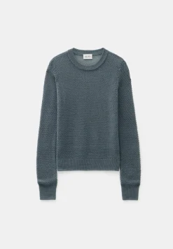 hush Jumpers & Cardigans|Soft Mesh Knitted Jumper Sage Green