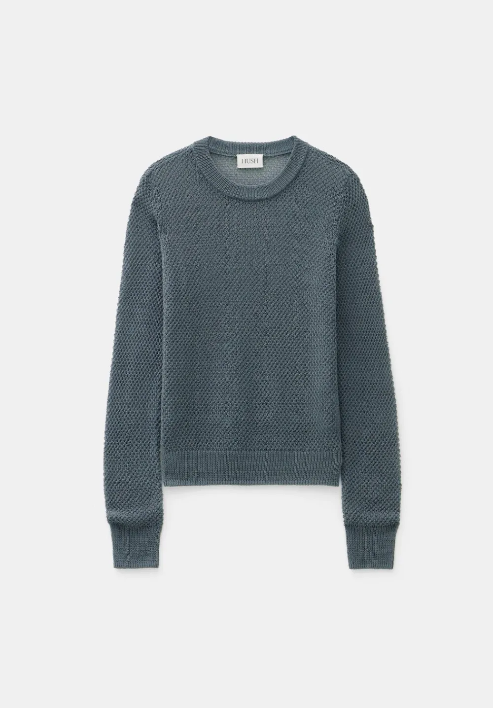 hush Jumpers & Cardigans|Soft Mesh Knitted Jumper Sage Green