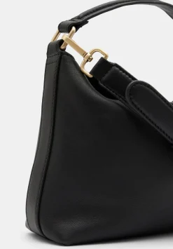 hush Bags|Stevie Leather Crossbody Bag Black