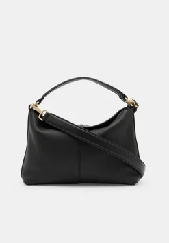 hush Bags|Stevie Leather Crossbody Bag Black